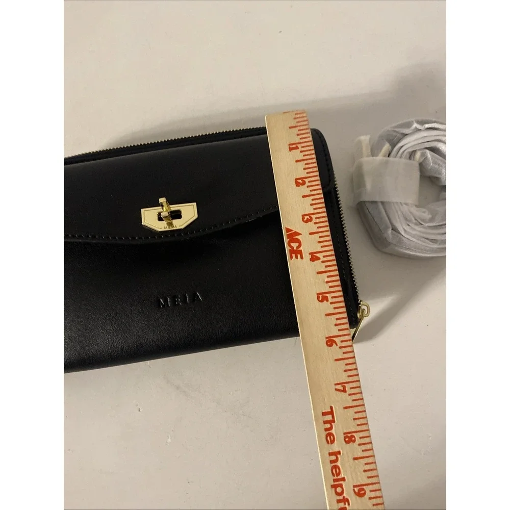 MEIA Bag Convertible Crossbody Clutch Black